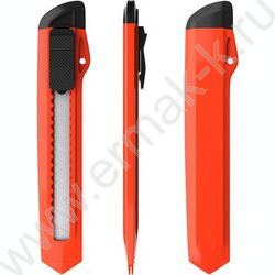 Нож канцелярский 18мм EasyCut ассорти /европодвес | Фото 3