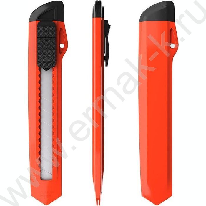 Нож канцелярский 18мм EasyCut ассорти /европодвес | Фото 3