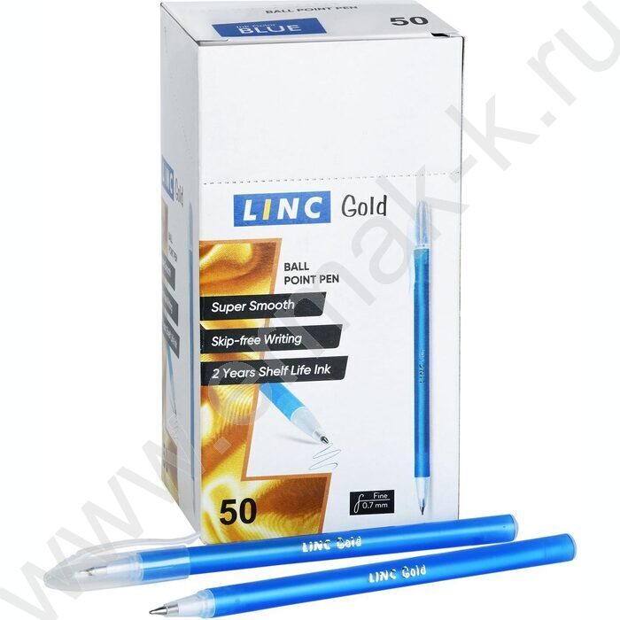 Ручка шар Gold синяя 0,7мм | Фото 5