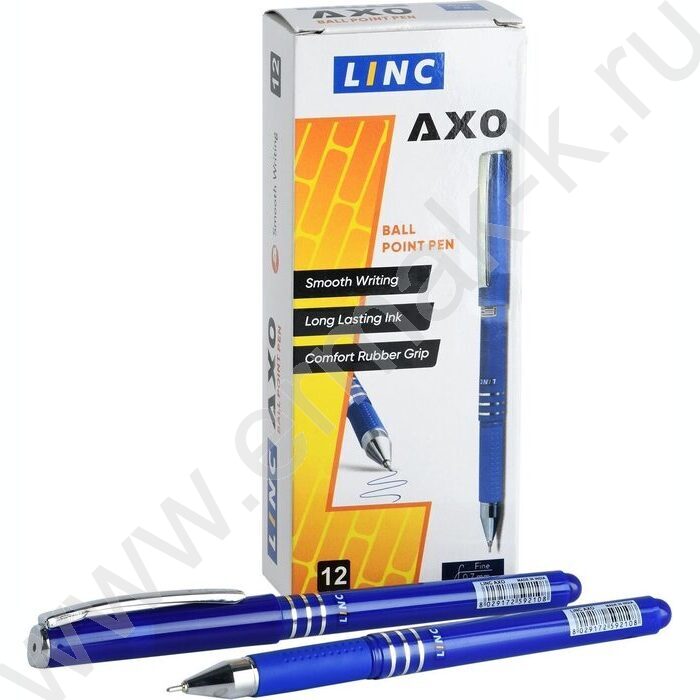 Ручка шар Axo синяя 0,7мм | Фото 6
