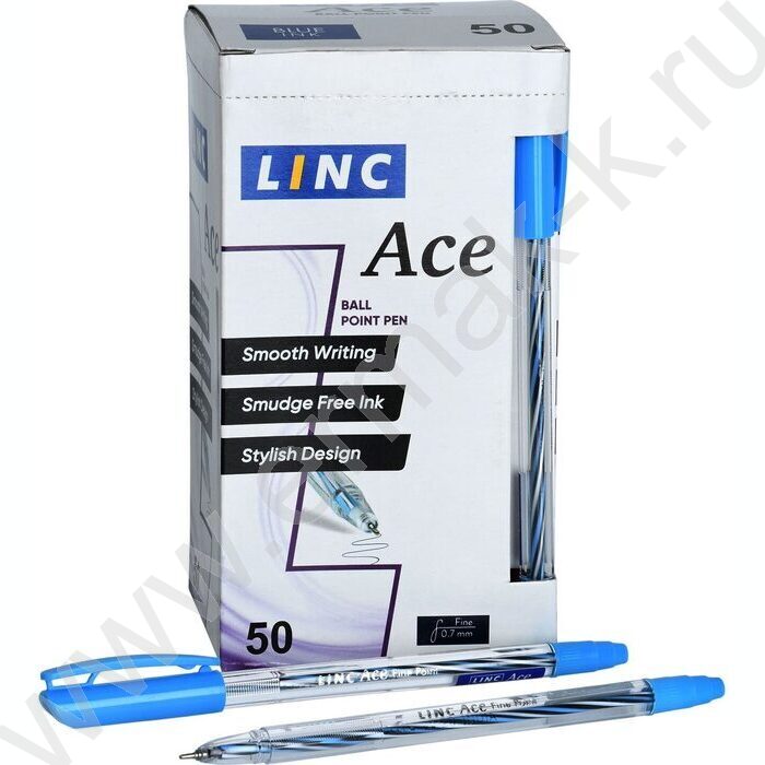 Ручка шар Ace синяя 0,6мм | Фото 5