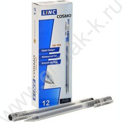 Ручка гелевая черная 0,5мм  Cosmo | Фото 6