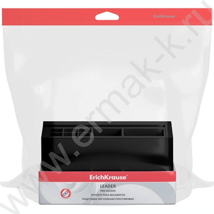 Подставка д/каранд. и ручек Leader, Classic /чёрная | Фото 4