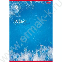 Тетрадь  48л А4 клетка "Стихии природы" /лак/ 5видов | Фото 1