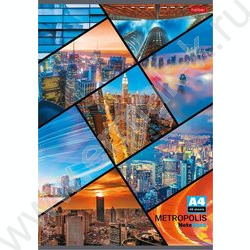 Тетрадь  48л А4 клетка "Метрополис" 5видов | Фото 3