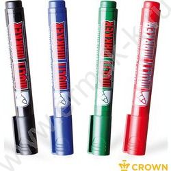 Маркер перм. /набор  4цв/ 3мм круг "Multi Marker" /чехол с европодвесом    | Фото 2