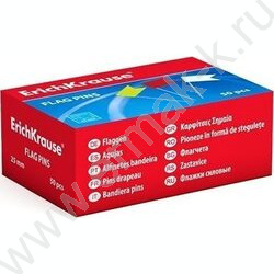 Кнопки силовые /50шт Флажки пласт/25мм | Фото 4