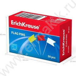 Кнопки силовые /50шт Флажки пласт/25мм | Фото 6