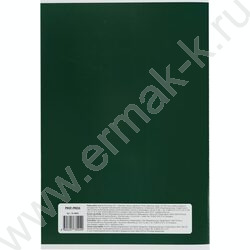 Книга Учёта  96л клетка офсет картон зеленый | Фото 3