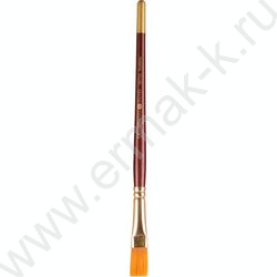 Кисть  синтетика № 7 (11мм) плоская Decola | Фото 1