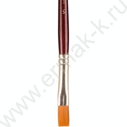 Кисть  синтетика № 5 (8мм) плоская Decola | Фото 2