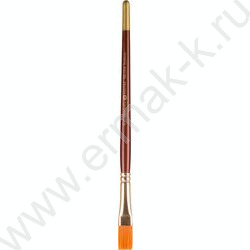 Кисть  синтетика № 6 (10мм) плоская Decola | Фото 1