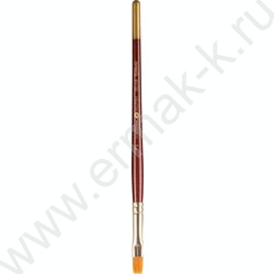 Кисть  синтетика № 2 (6,5мм) плоская Decola | Фото 1