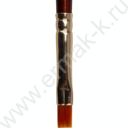 Кисть  синтетика № 1 (6мм) плоская Decola | Фото 2