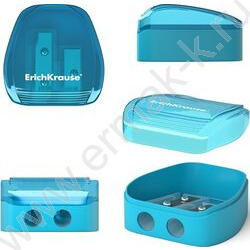 Точилка 2отв. пластик Duo ассорти | Фото 2