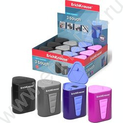 Точилка 1отв. пластик 3-Touch ассорти | Фото 3