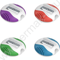 Точилка 1отв. пластик S-twist ассорти | Фото 1