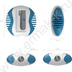 Точилка 1отв. пластик S-twist ассорти | Фото 5