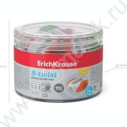 Точилка 1отв. пластик S-twist ассорти | Фото 6