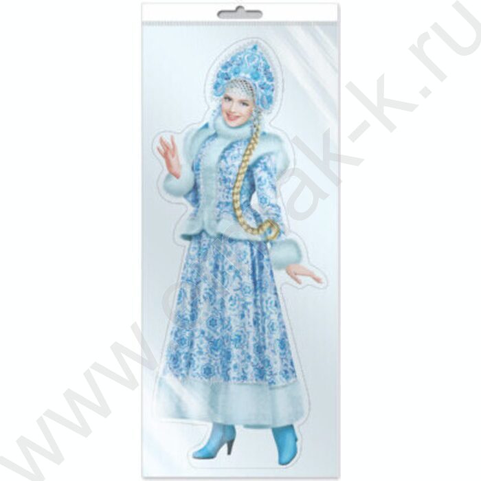 Плакат-вырубной "Снегурочка" 350*500мм | Фото 1
