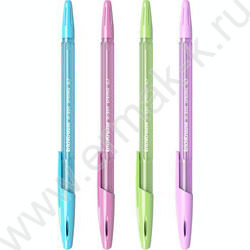 Ручка шар /набор  4шт/ R-301 Spring Stick синяя | Фото 1
