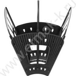 Лоток вертикально-гориз. разборный Эконом /чёрный/ 2отд. | Фото 3