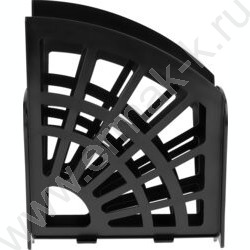 Лоток вертикально-гориз. разборный Эконом /чёрный/ 2отд. | Фото 4