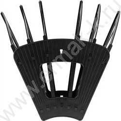 Лоток вертикально-гориз. разборный Эконом /чёрный/ 5отд. | Фото 2