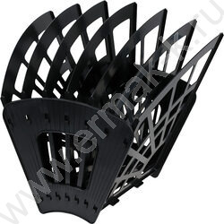 Лоток вертикально-гориз. разборный Эконом /чёрный/ 6отд. | Фото 2