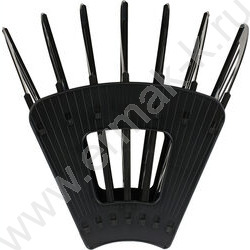 Лоток вертикально-гориз. разборный Эконом /чёрный/ 6отд. | Фото 4