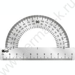 Транспортир 180*10см стальной | Фото 1