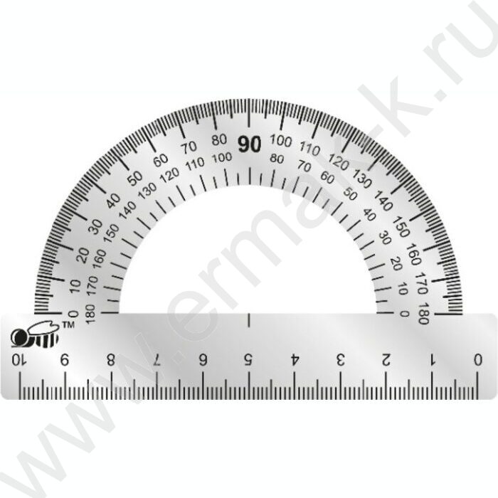 Транспортир 180*10см стальной | Фото 1