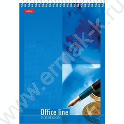 Блокнот  60л А5 спираль "Office Line" | Фото 1