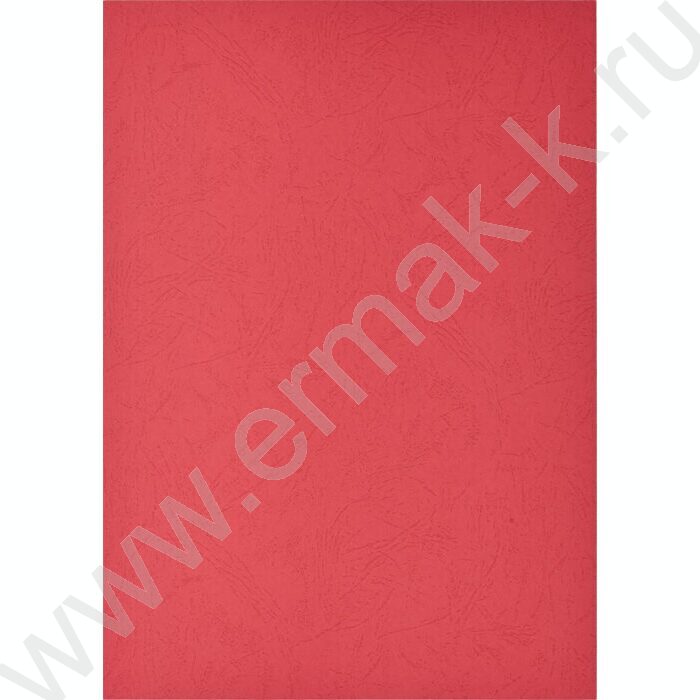 Обложка А4 PMO картон/ кожа красные/100шт /230г/м² | Фото 2