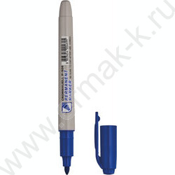 Маркер перм. /синий/ 2мм круг "Multi Marker Slim" | Фото 1