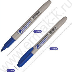 Маркер перм. /синий/ 2мм круг "Multi Marker Slim" | Фото 4