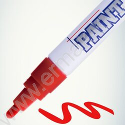 Маркер-краска /красный/ 4мм круг /нитро-основа | Фото 3