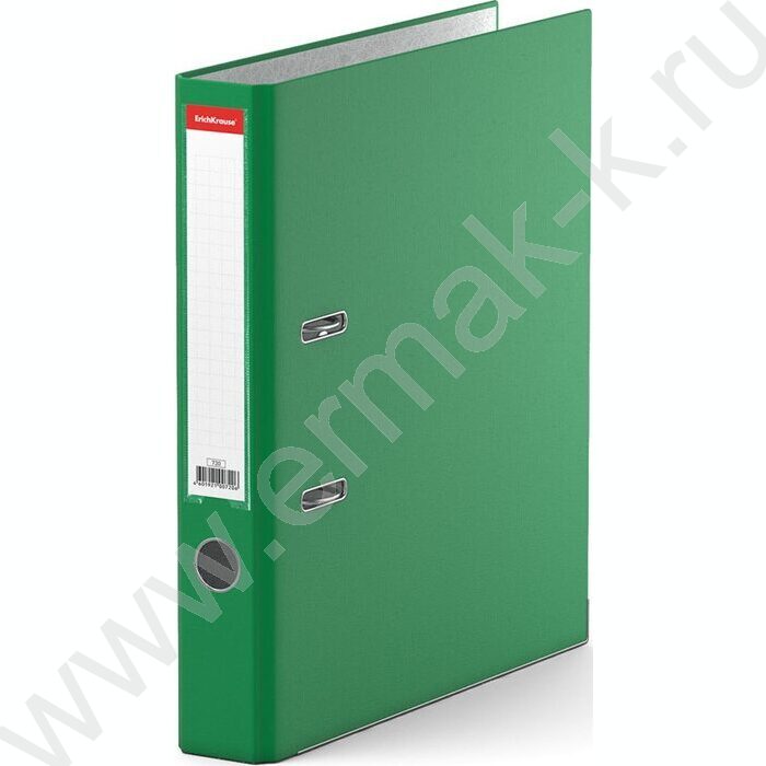 Файл 50мм Бизнес разборный зелёный с карманом | Фото 1