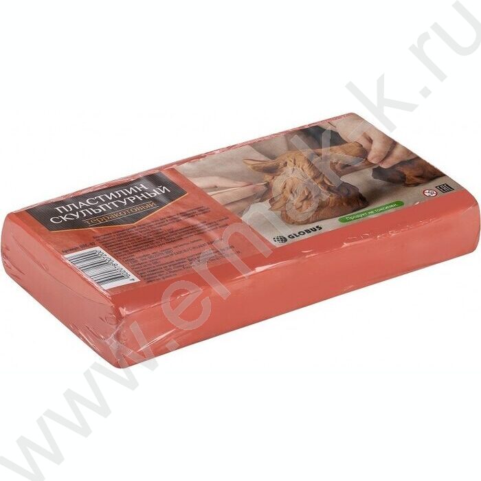 Пластилин скульптурный  500г терракотовый | Фото 3