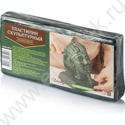 Пластилин скульптурный  500г оливковый | Фото 2