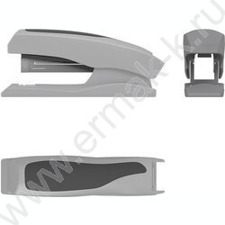 Степлер №24/6  20л пластик Elegance full-strip /2режима скрепления/ ассорти | Фото 3