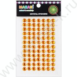 Стразы-наклейки акриловые Круг  84шт | Фото 2
