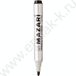 Маркер перм. /черный/ 2мм круг Action   | Фото 1