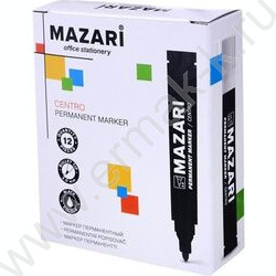 Маркер перм. /черный/ 2мм круг Centro   | Фото 3