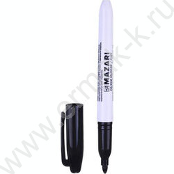 Маркер перм. CD,DVD /черный/ 1мм круг Flyer   | Фото 1