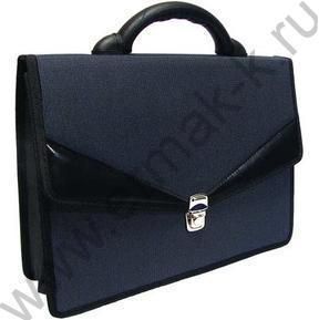 Портфель ткань Ладога черный