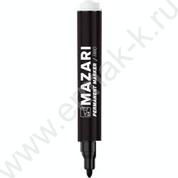 Маркер перм. /черный/ 2мм круг Faro   | Фото 1