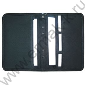 Папка иск.кожа черный