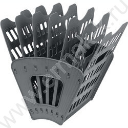 Лоток вертикально-гориз. разборный /серый/ 6отд. | Фото 2