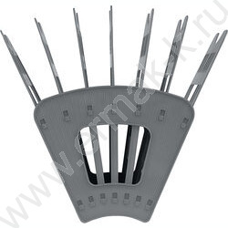 Лоток вертикально-гориз. разборный /серый/ 6отд. | Фото 3